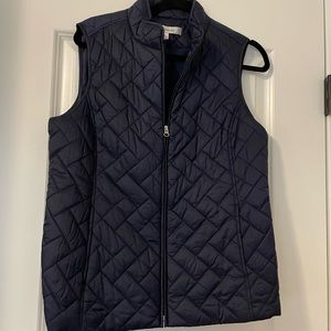 Croft & Barrow Navy Vest